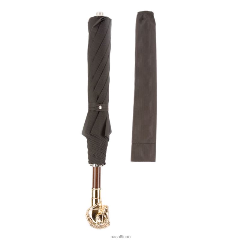 مظلة | 64 6768-3 w41or - مظلة قابلة للطي على شكل حصان ذهبي PASOTTI Z446V181